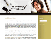 Tablet Screenshot of jonsvetkey.com